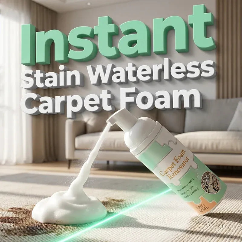 No-Rinse Carpet & Upholstery Stain Remover with Towel