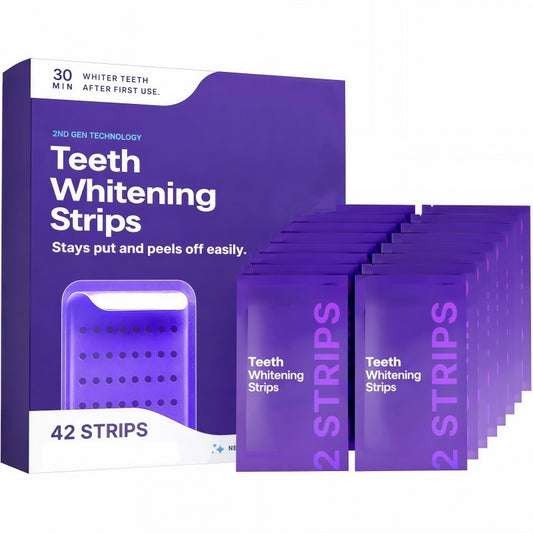 Teeth Whitening Strips-A Brighter Smile Starts In Just 30 Minutes