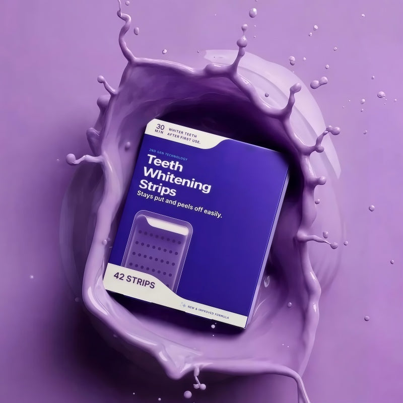 Teeth Whitening Strips-A Brighter Smile Starts In Just 30 Minutes