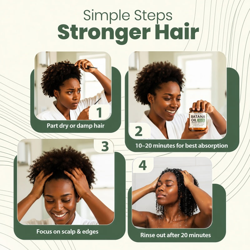 Batana Natural Hair Growth Oil
