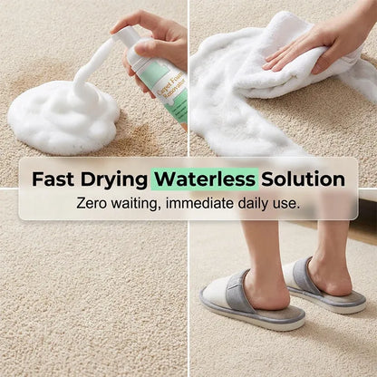 No-Rinse Carpet & Upholstery Stain Remover with Towel