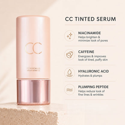CC color-correcting tinted serum