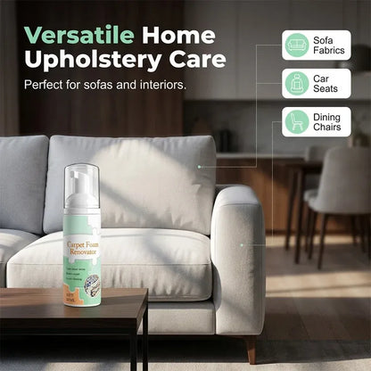 No-Rinse Carpet & Upholstery Stain Remover with Towel